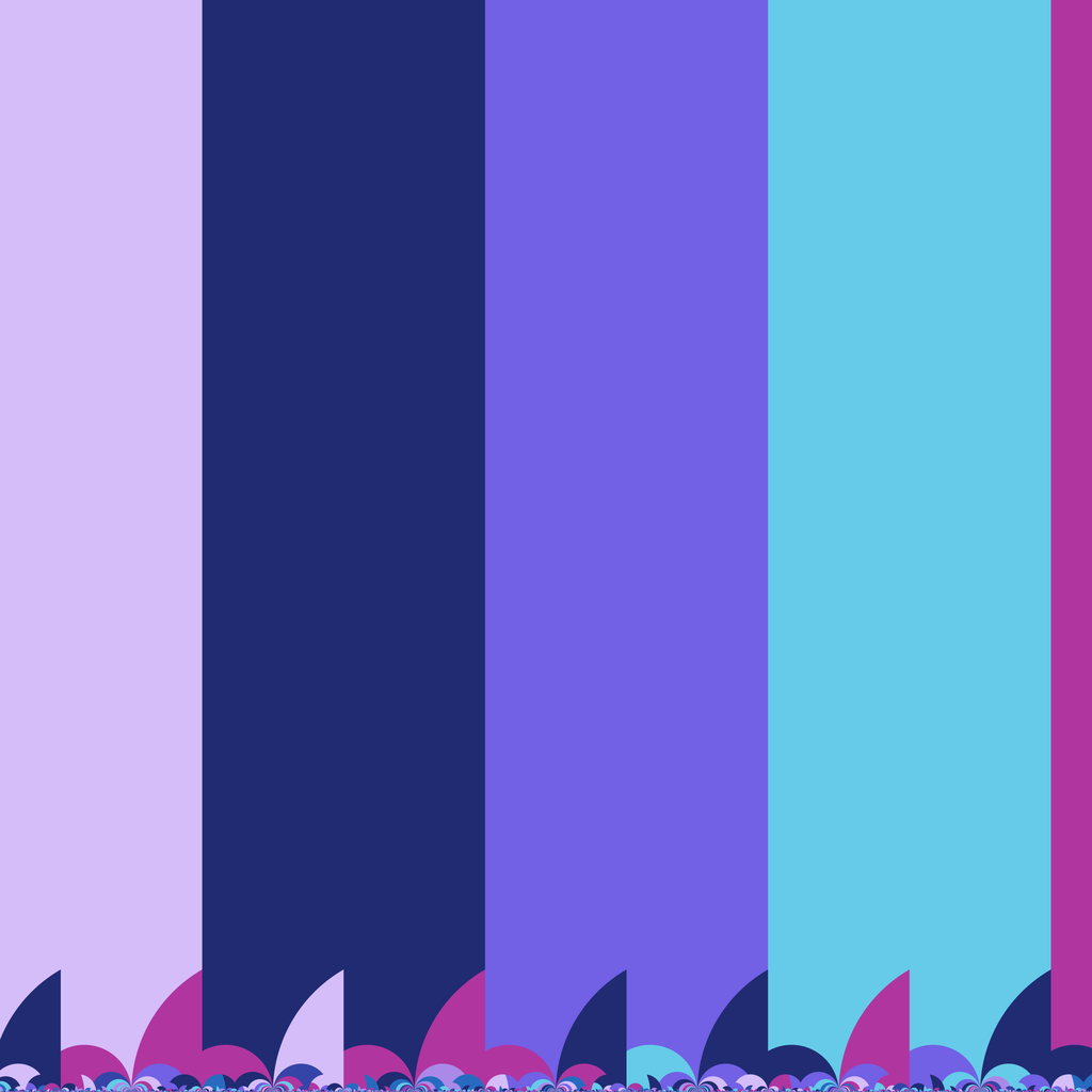 Tiling of the half-plane model by a fundamental domain for Γ(2).