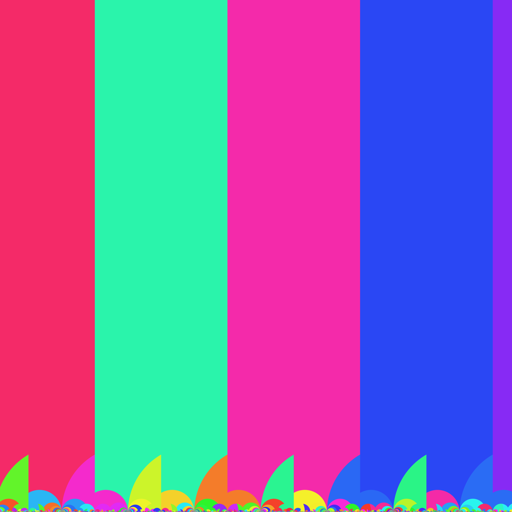 Tiling of the half-plane model by a fundamental domain for Γ(2).