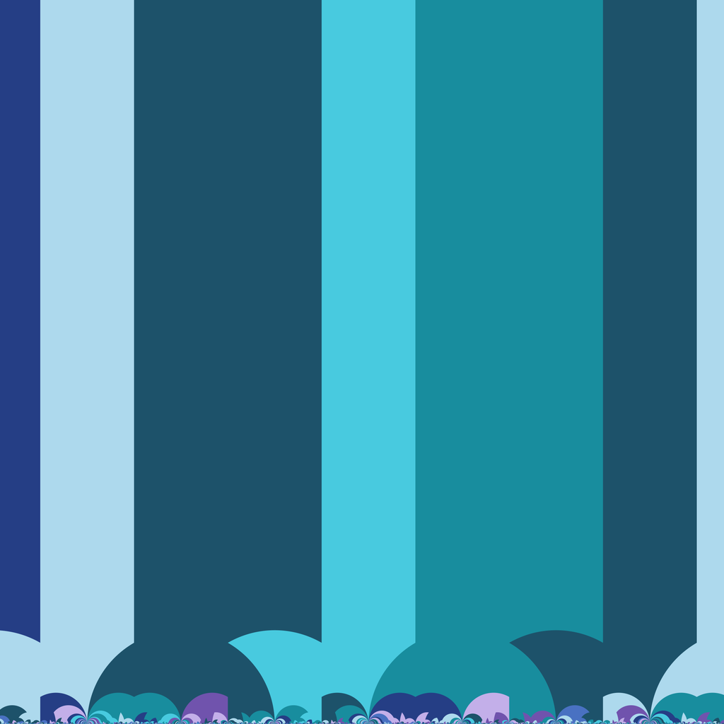 Tiling of the half-plane model by a fundamental domain for Γ(3).