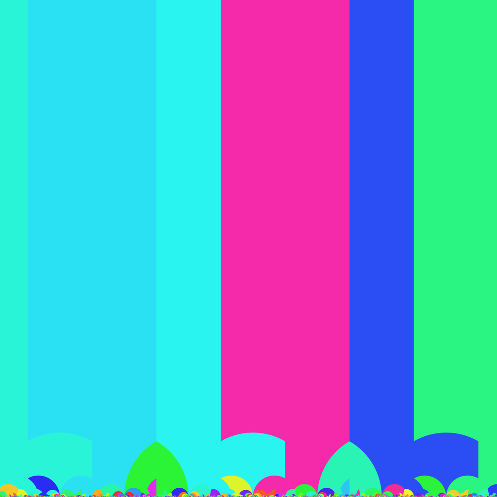Tiling of the half-plane model by a fundamental domain for Γ(3).