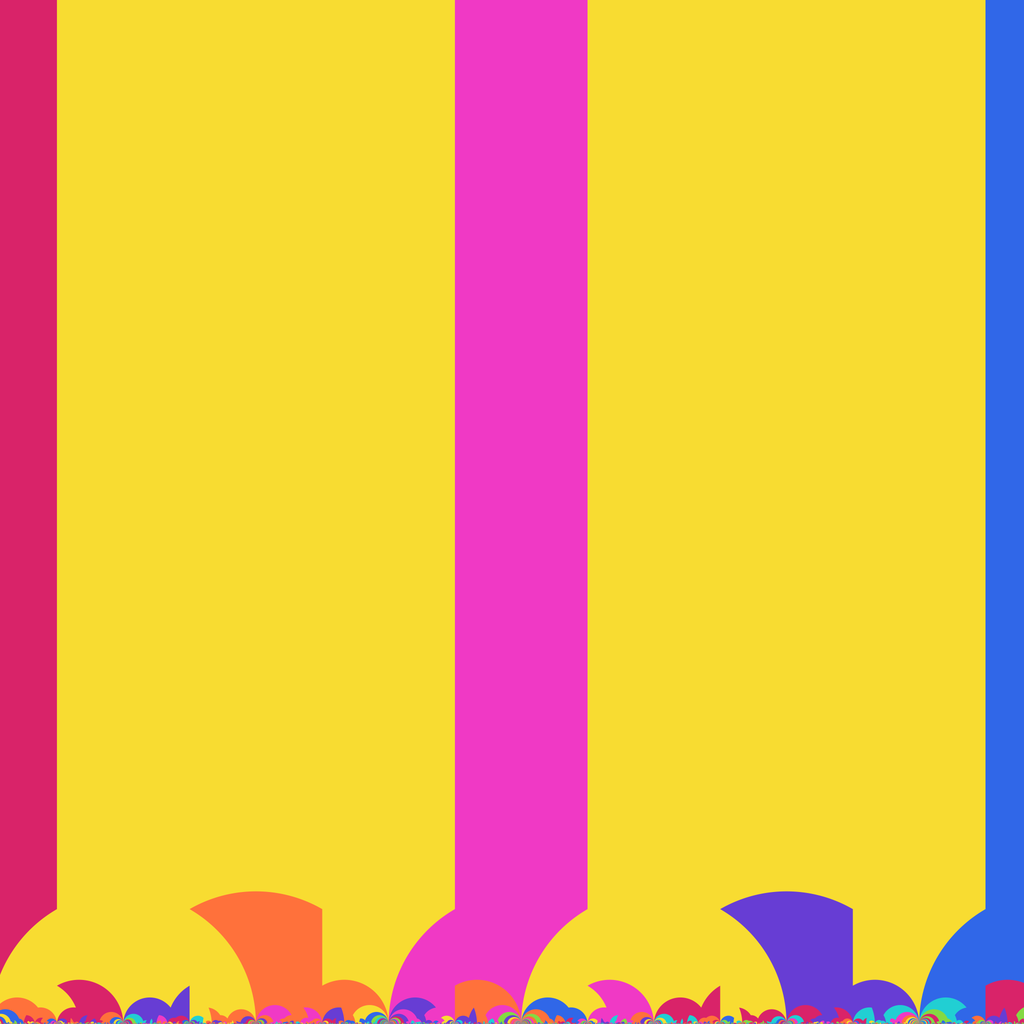 Tiling of the half-plane model by a fundamental domain for Γ(4).