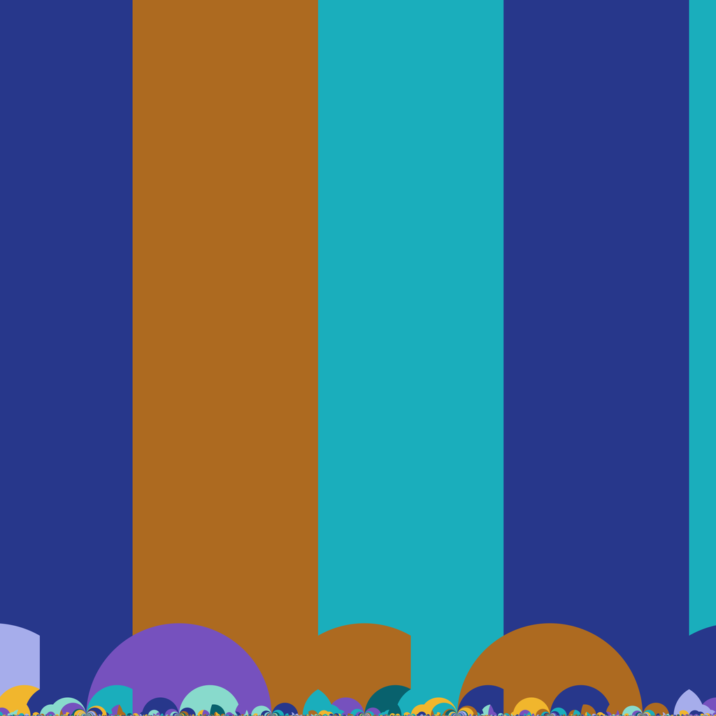 Tiling of the half-plane model by a fundamental domain for Γ(4).