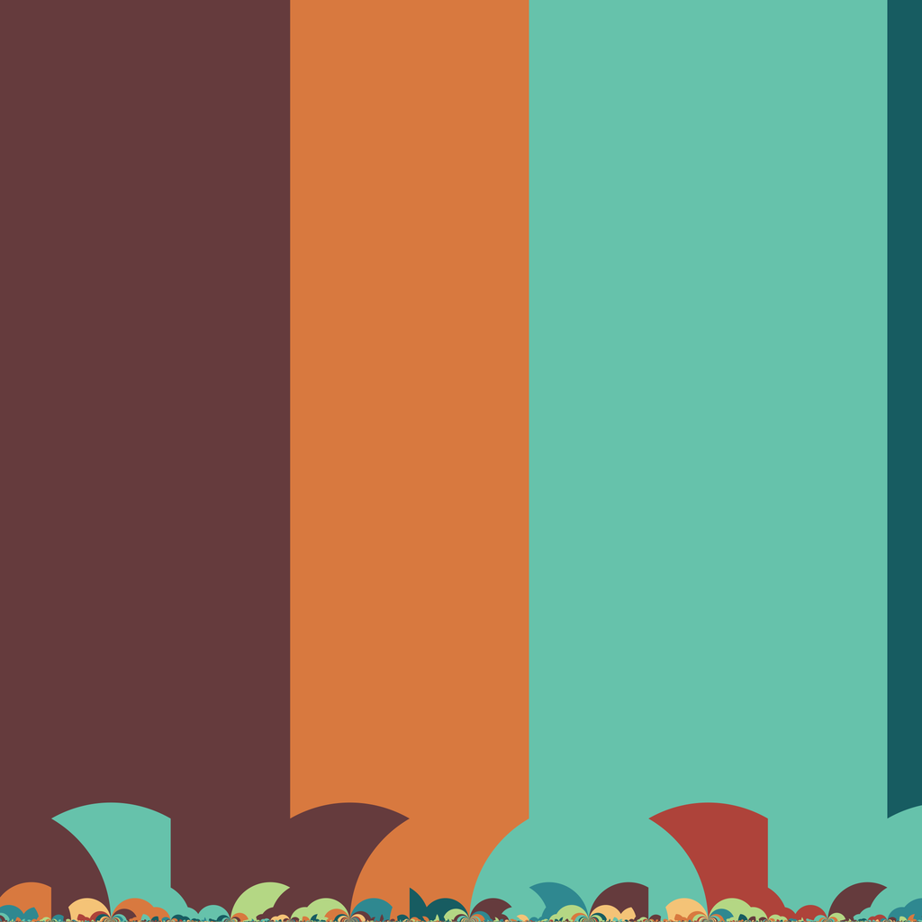 Tiling of the half-plane model by a fundamental domain for Γ(5).